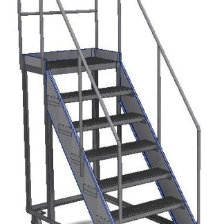 72" Mobile Access Stand